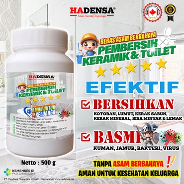 Pembersih Keramik, Toilet, Aluminium (Tanpa Bahan Kimia Berbahaya)